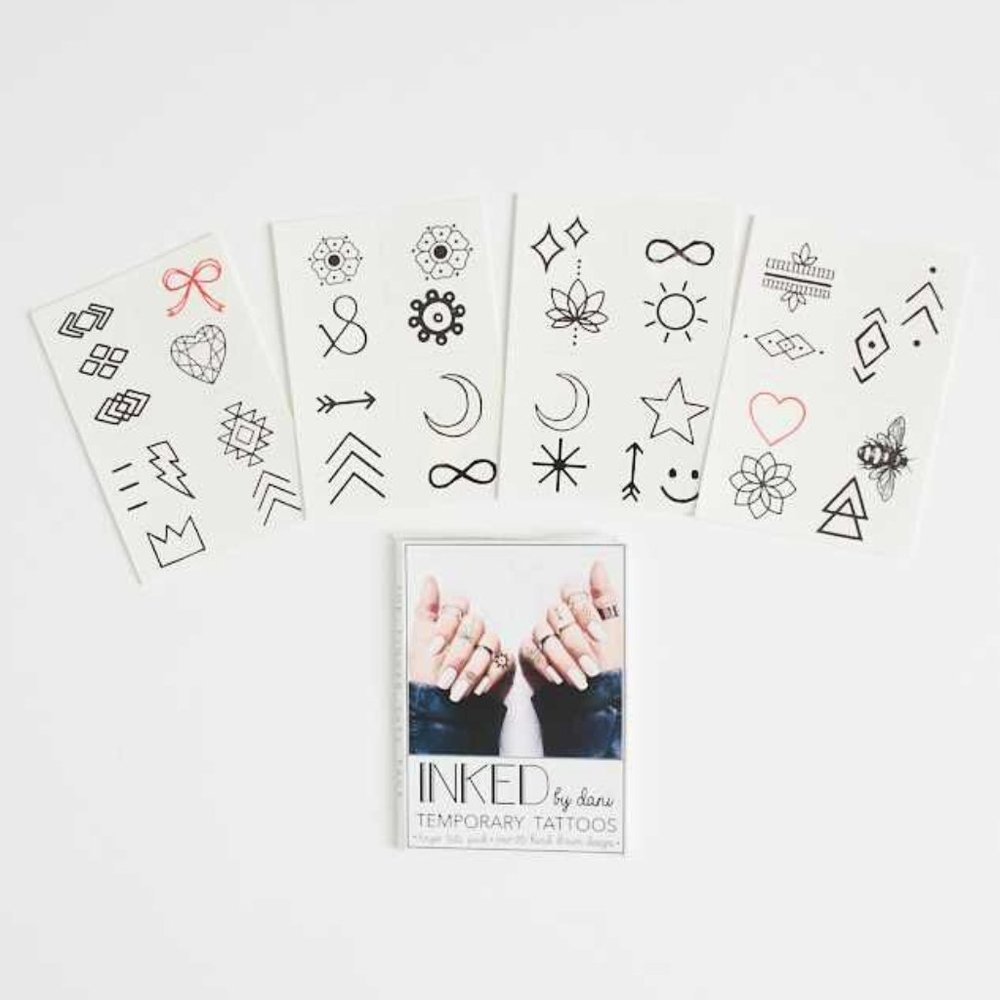 Bohemian Temporary Tattoo Pack